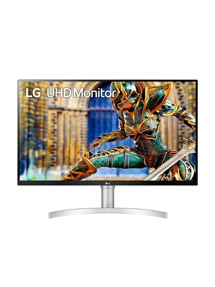 LG 32" Монитор UltraFine 32UN650K-W (32UN650K-W.ARUZ), IPS, 3840x2160 4K, 60 Гц, серебристый #1
