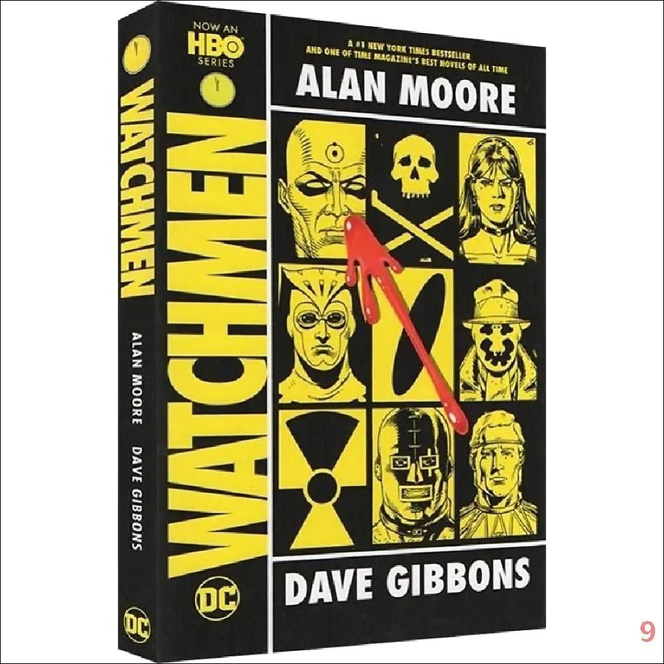 Comic Novel Watchmen Dc, Heroes Comic Book British Cartoonist Alan ...