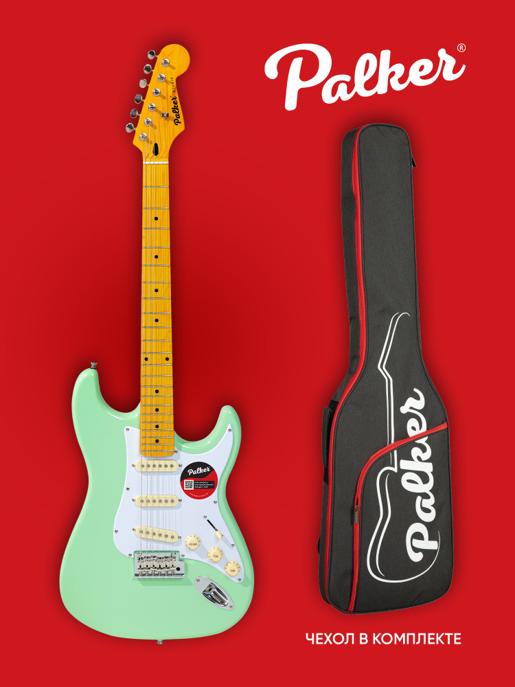 Электрогитара для начинающих Stratocaster с чехлом #1