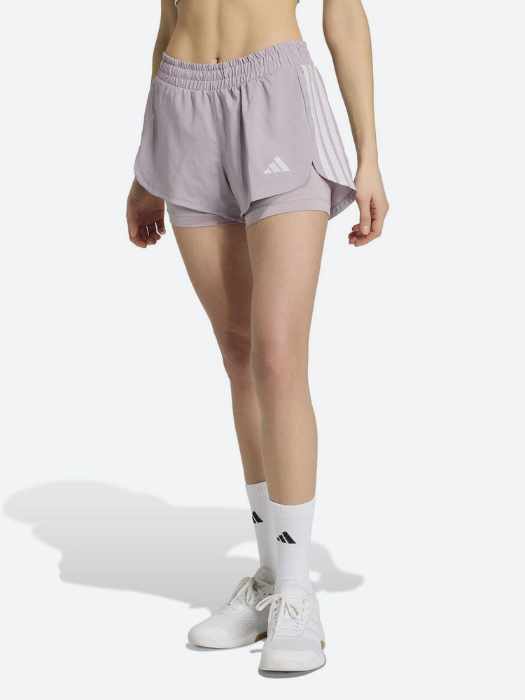 Шорты adidas PACER 2IN1 #1