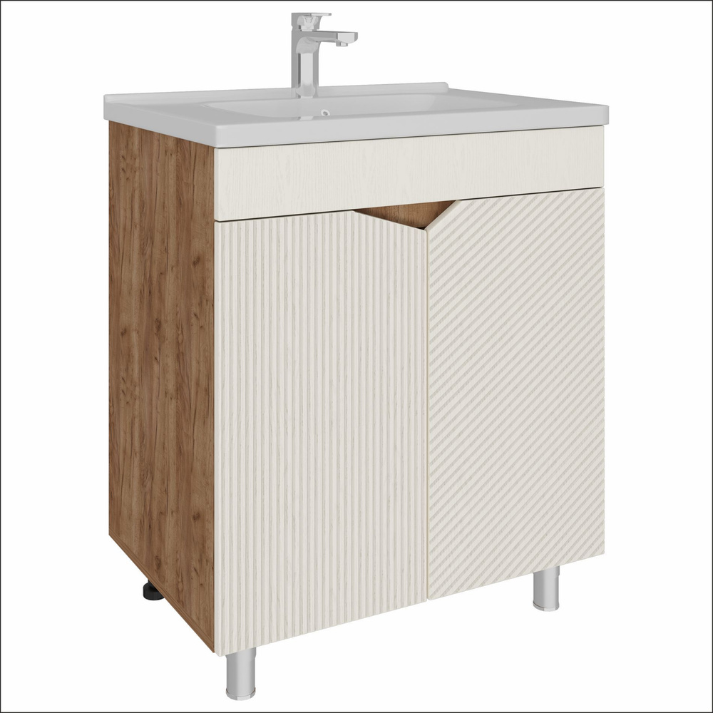 AVK Furniture Тумба под раковину напольная 2 двери Аида, 70x47х70 см #1