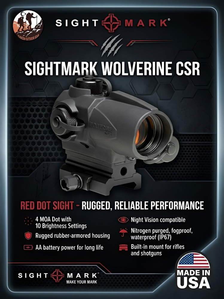 Бинокль Sightmark Wolverine CSR #1