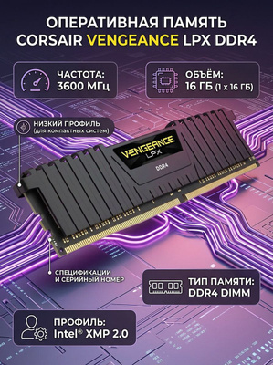 Corsair Vengeance RGB Pro 16 ГБ купить на OZON по низкой цене