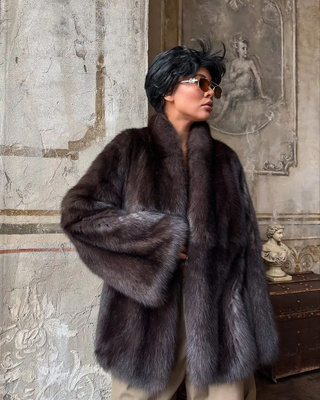 Faux Fur Coat купить на OZON по низкой цене