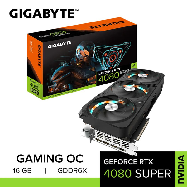 Видеокарта Gigabyte GeForce RTX 4080 SUPER, 32 КБ PCI Express 4.0