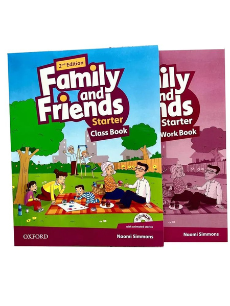 Комплект Family and Friends Starter (2nd edition) Class Book + Workbook ...