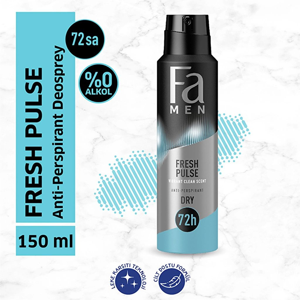 Фа Дезодорант-спрей Men Fresh Pulse 150 мл