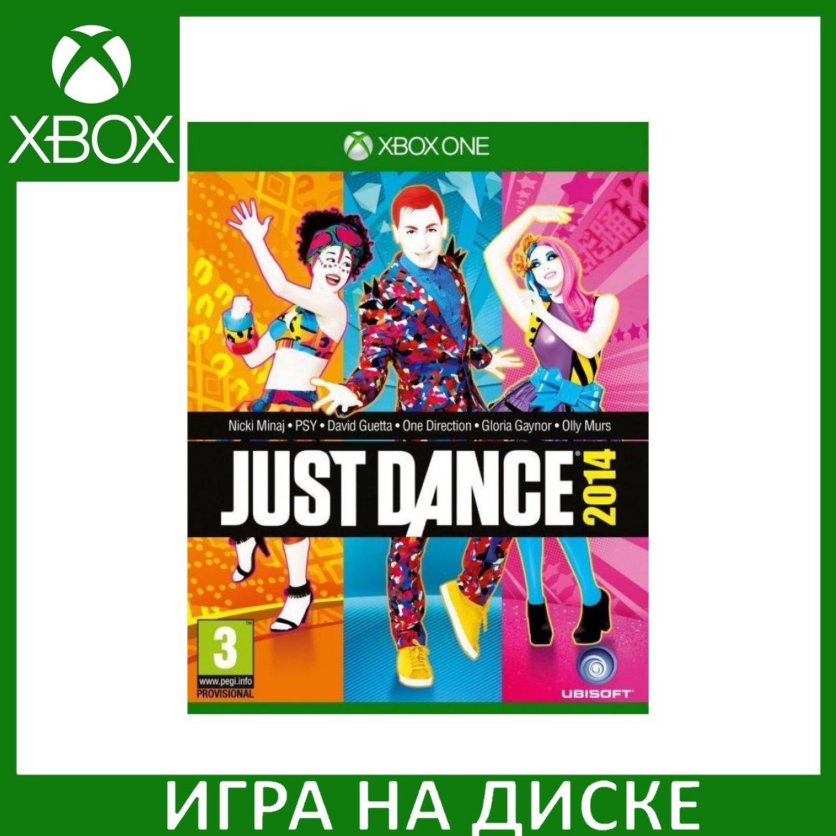 Диск с Игрой Just Dance 2014 для Kinect (Xbox One). Новый лицензионный запечатанный диск.