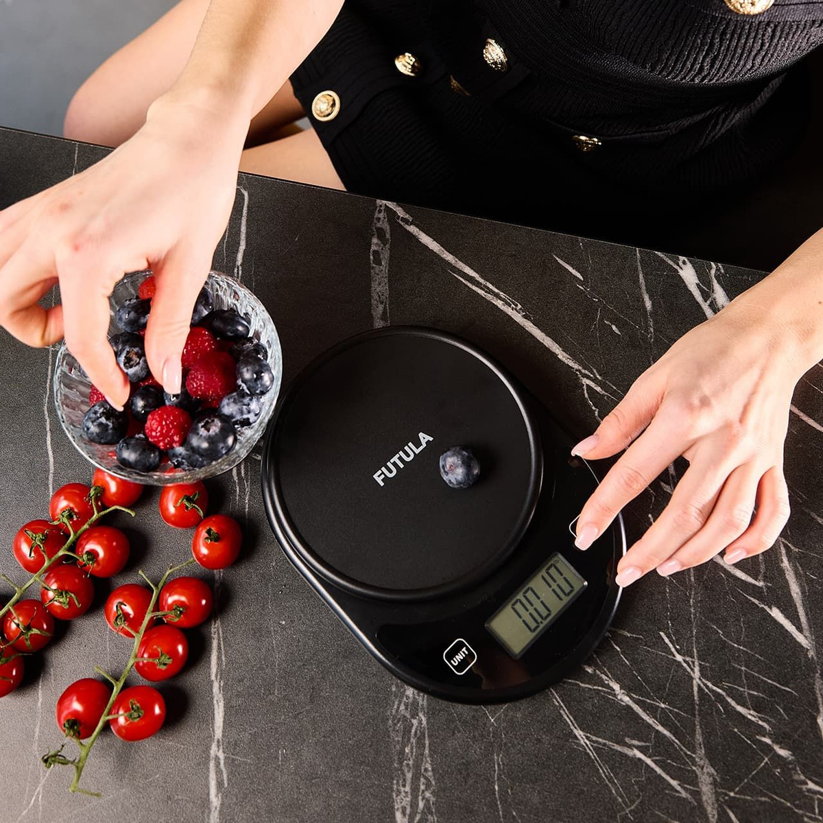 Futula Kitchen Scale 1 способны измерять вес до 5 килограммов с точностью до 0,1 грамма