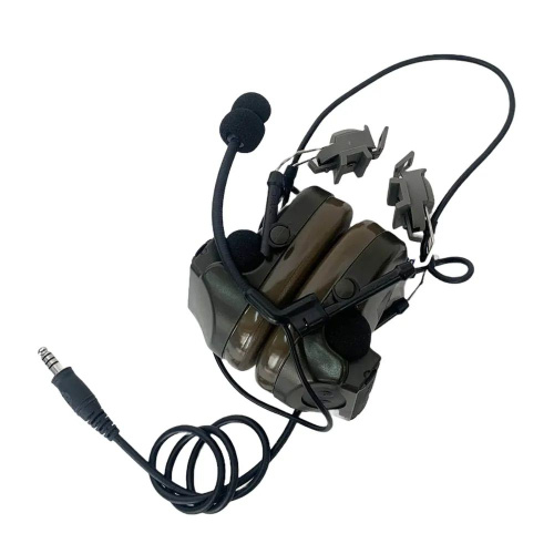 Активные наушники Ztac Peltor comtac II с адаптером под шлем OPS