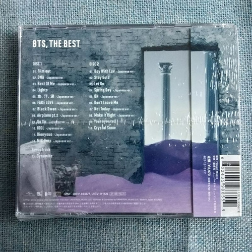 Музыка CD BTS The Best 2CD music альбом Мужская певческая группа