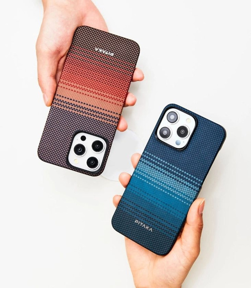 Чехол Pitaka Fusion Weaving MagEZ 5 для iPhone 16 Pro Max - Sunset