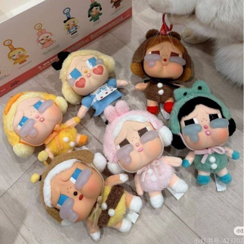 Игрушка брелок The monsters Labubu Crying Again? Cry baby, лабубу