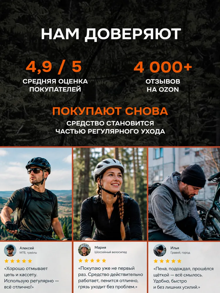 Очиститель цепи велосипеда 500мл FLOWBIKE, 500 мл, фото 5