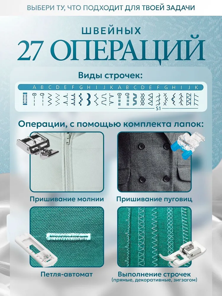 Minerva Швейная машина Next 421A, вариант, фото 3