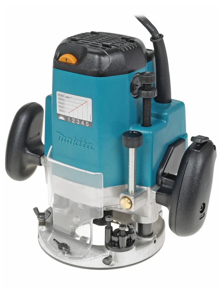 Фрезер Makita 3612C, 1850 Вт, 23000 об/мин, 60 мм, 1850 Вт, фото 2