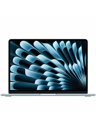 Apple Ноутбук Apple MacBook Air 13 M4, 24/512GB, Sky Blue Ноутбук 13.6", Apple M4 (10C CPU, 10C GPU), RAM 24 ГБ 512 ГБ, MacOS, голубой
