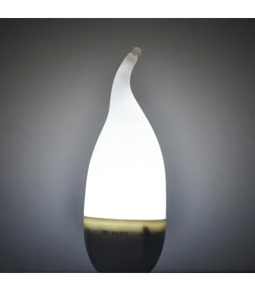 Лампа светодиодная свеча фигурная E27. 7Вт. Цвет свечения: Холодный белый. 1 Штука