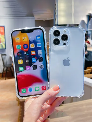 Чехол-бампер для iPhone 16 с полной защитой, прозрачный и терморассеивающий, с угловыми воздушными п