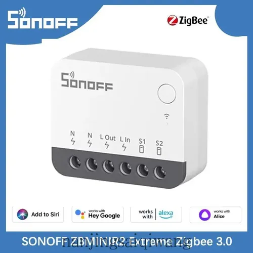 SONOFF Zbminir2 Extreme Zigbee Модуль переключения DIY для умного дома