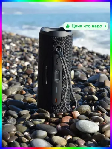 Портативная беспроводная колонка с Bluetooth, мощным звуком и длительной батареей