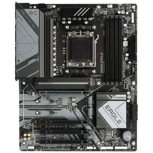 Материнская плата Gigabyte ATX, AM5, DDR5, B650 EAGLE