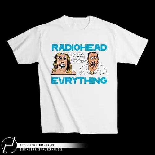 Футболка Radiohead Band 3-3XL