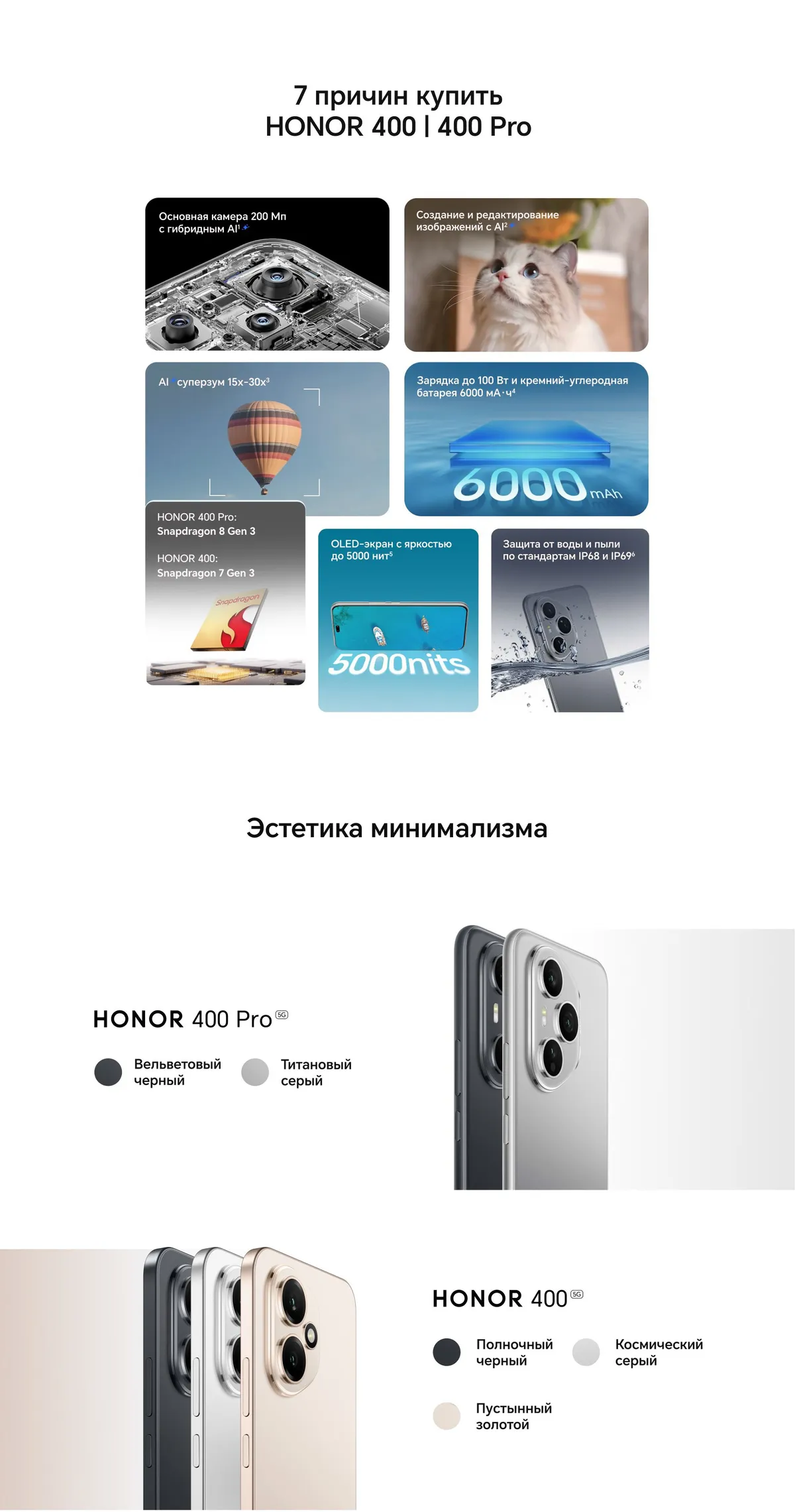 Купить Honor 400 Pro (12/512) Black в Донецке Макеевке ДНР Купить Honor 400 Pro (12/512) Black в Донецке Макеевке ДНР