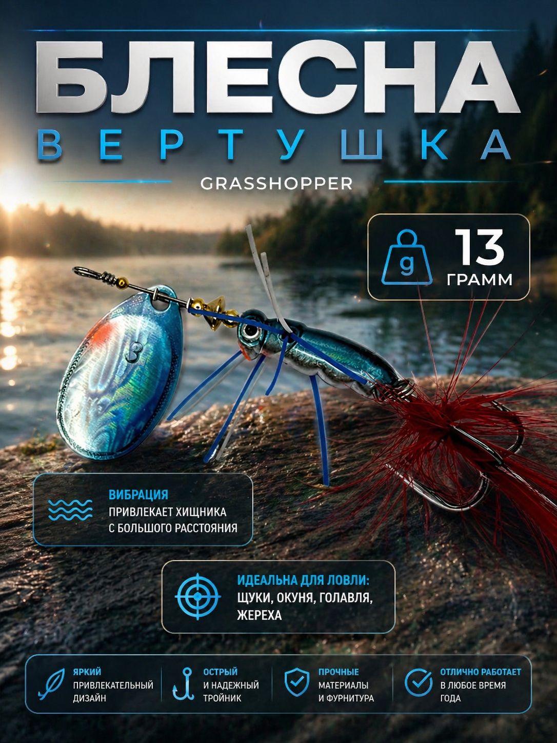 голубой;синий;светло-серый • 13 • 30