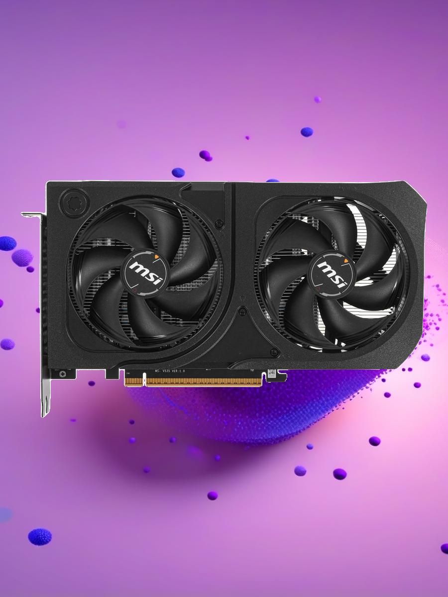 MSI Видеокарта GeForce RTX 5060 Ti MSI GeForce RTX 5060 Ti 8G SHADOW 2X PLUS 8 ГБ (RTX 5060 Ti 8G SHADOW 2X OC PLUS)