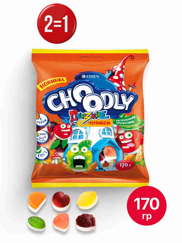 МармеладжевательныйCHOODLYЧудлиДерзкиеЧумиксы,170г