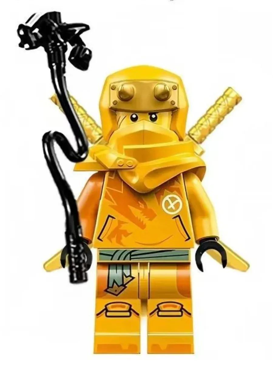 Фигурка Ллойд в золотой броне / Ниндзяго / Минифигурка Ninjago
