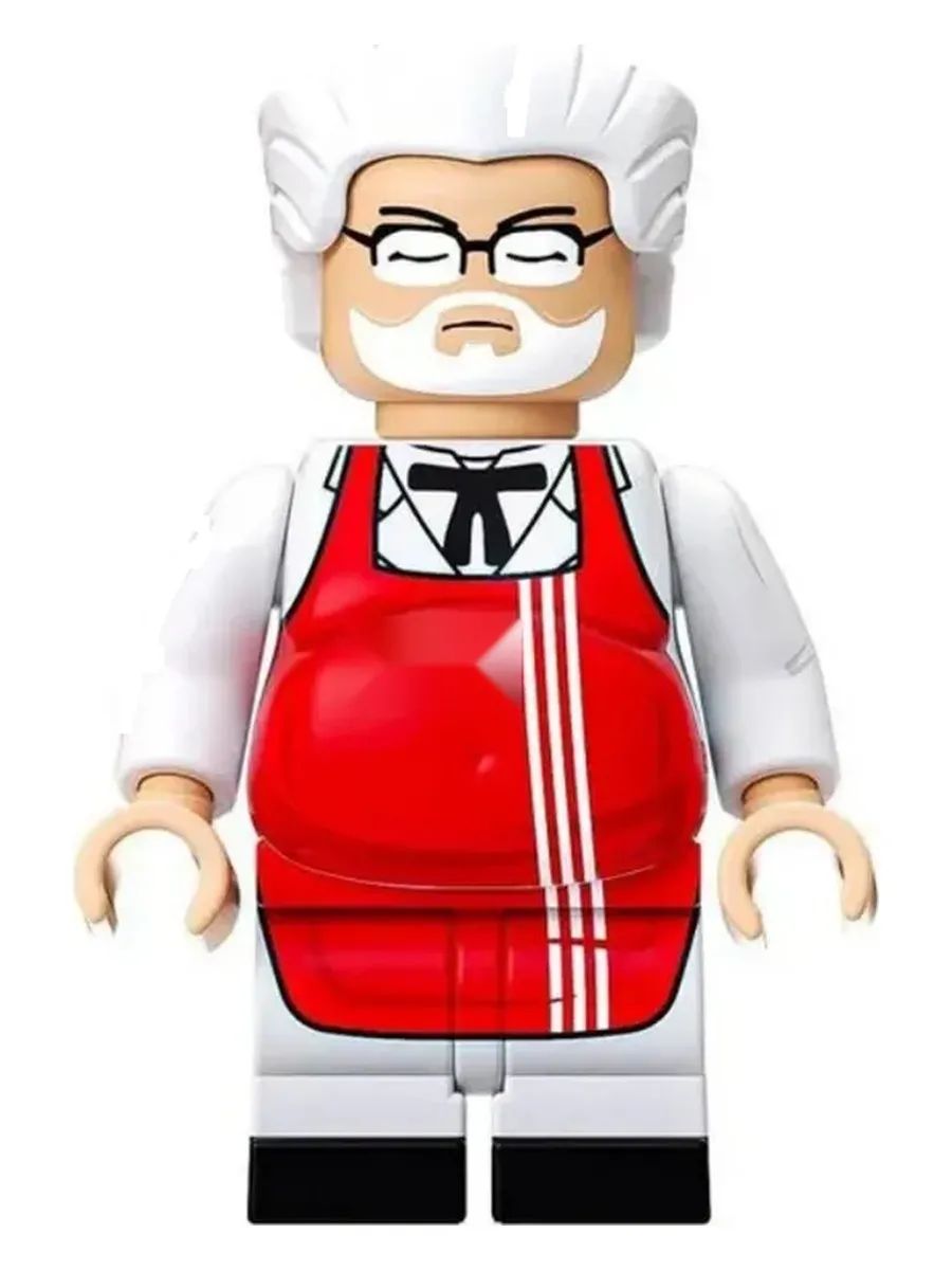 Фигурка Полковник Берни Сандерс KFC / Фильмы и Сериалы / Коллекционная Минифигурка