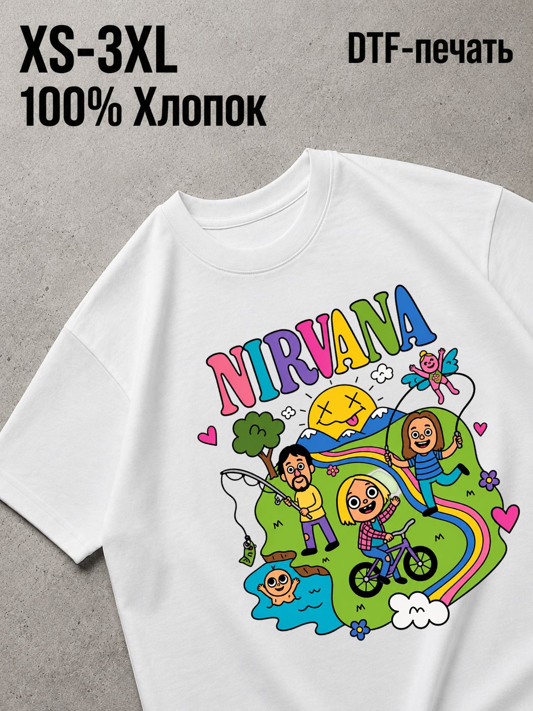Футболка nirvana