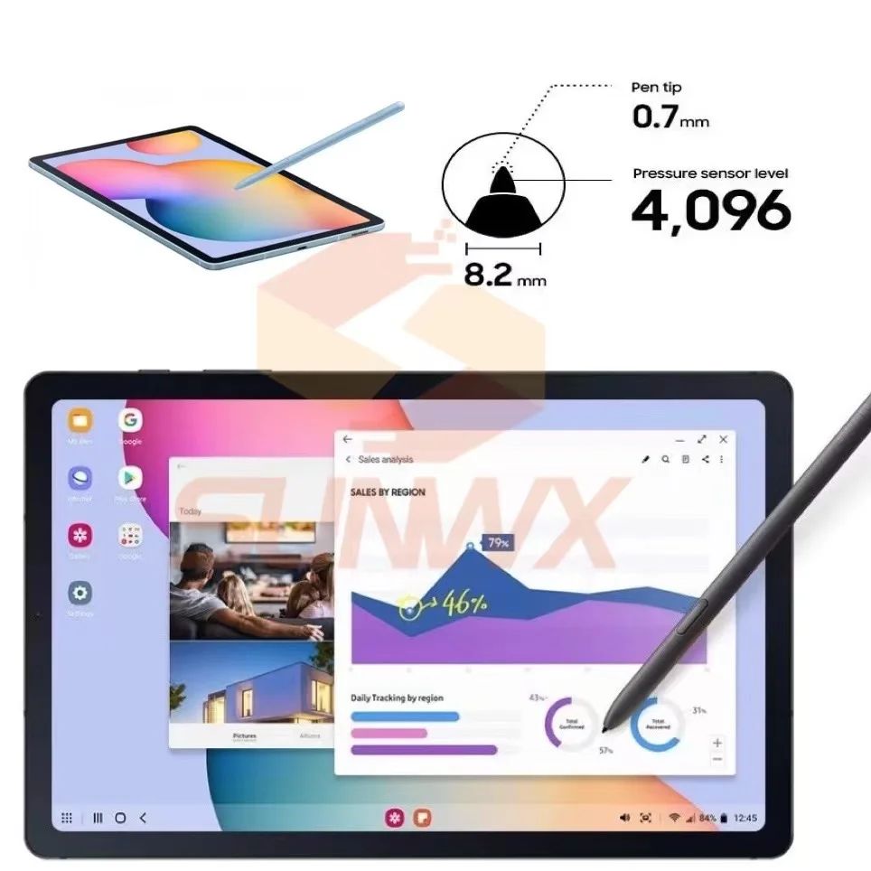 НОВЫЙ планшетный стилус S Pen Touch Pencil для SAMSUNG Galaxy Tab S7 S7 +  S9 S9FES SMT 970 T870 T867 S8 S8 Plus Стилус Электромагнитный - купить с  доставкой по выгодным ценам