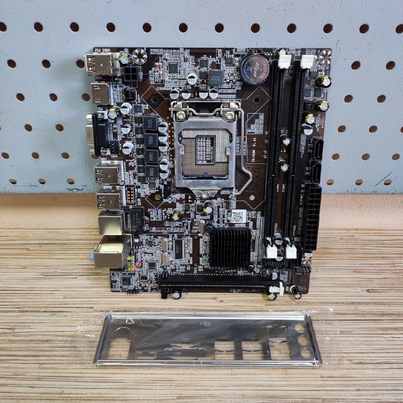 Материнская плата micro-ATX ZX-H55M VER1.41, LGA 1156 купить на