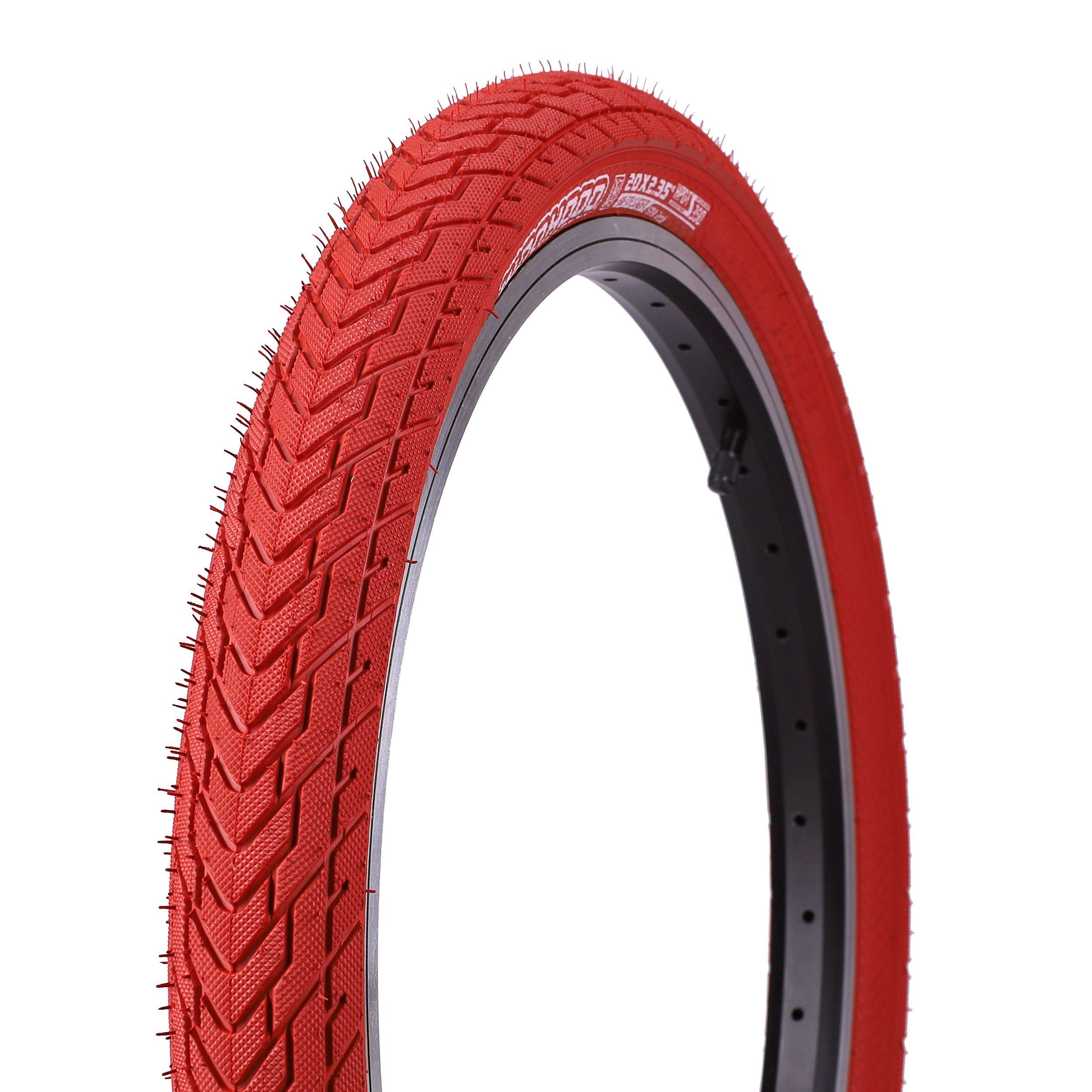 Покрышка для велосипеда KRYPTON WOOHOOO ZTO209R 20 х 2.35, темно-красная, 30 TPI, для BMX и городского катания Покрышка для велосипеда KRYPTON WOOHOOO ZTO209R 20 х 2.35, темно-красная, 30 TPI, для BMX и городского катания