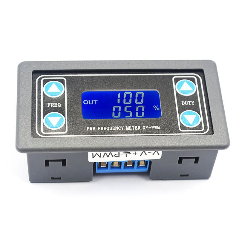 ЦифровойдисплейШИММодульрегулируемогоцикларабочейчастотыимпульса1Гц-150КГцГенераторсигналовпрямоугольнойволныскорпусомXY-PWM(1шт.)