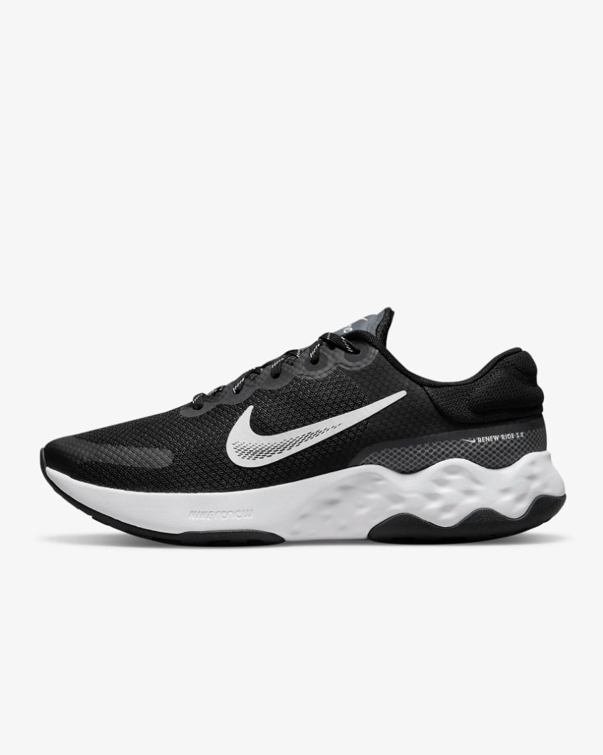 nike running renew black