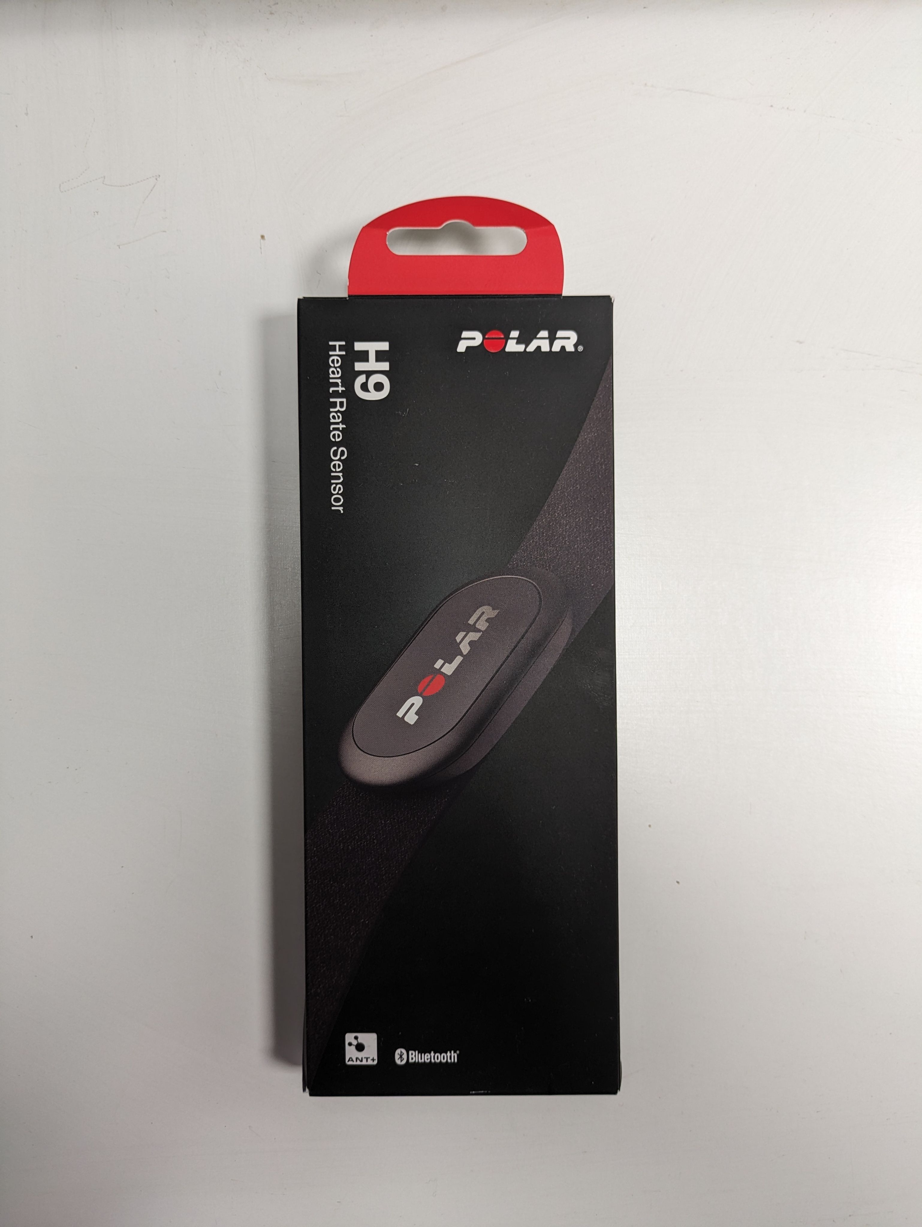 Датчик сердечного ритма POLAR H9 ANT+/ Кардиодатчик H9 / Пульсометр H9/ Кардиомонитор Polar H9, черный ремешок M-XL (73-106см)