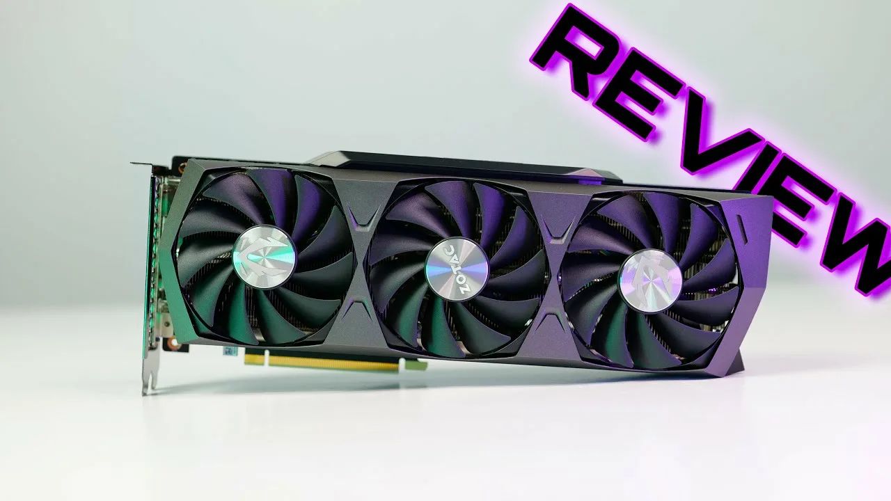 Видеокарта ZOTAC GeForce RTX 3070 Ti, 8 ГБ GDDR6X PCI Express 4.0