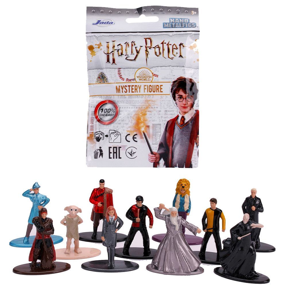Гарри Поттер Набор из 3 Металлических Фигурок Harry Potter в Сюрприз-Пакета