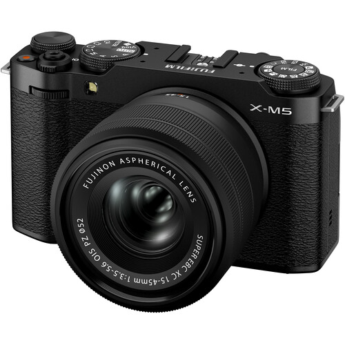 Беззеркальный фотоаппарат Fujifilm X-M5 Kit XC 15-45мм. Черный