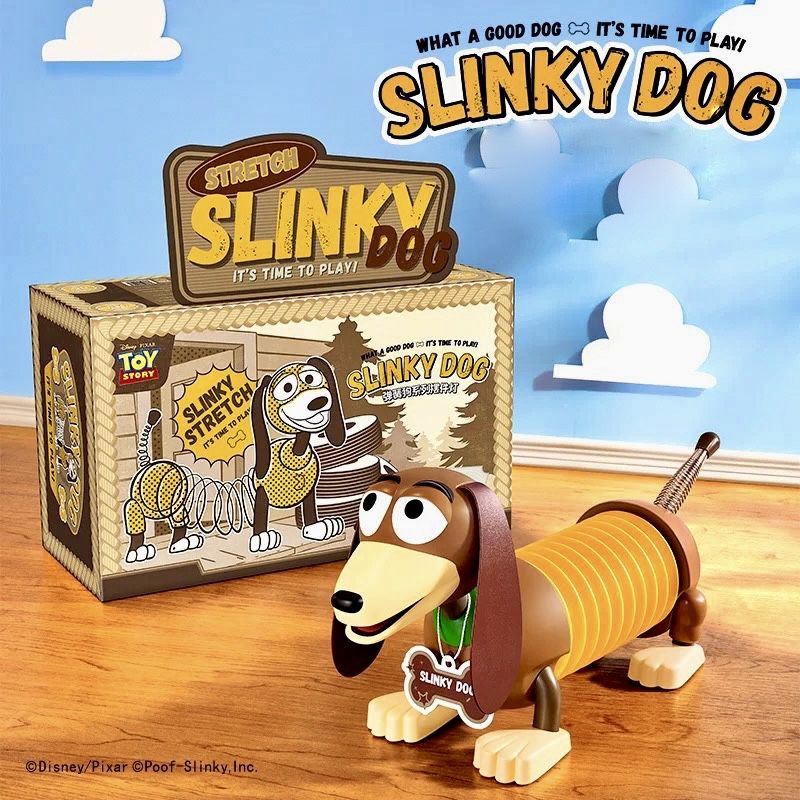 История игрушек / Toy Story Премиум фигурка-ночник Slinky Dog собачка от Disney и Pixar
