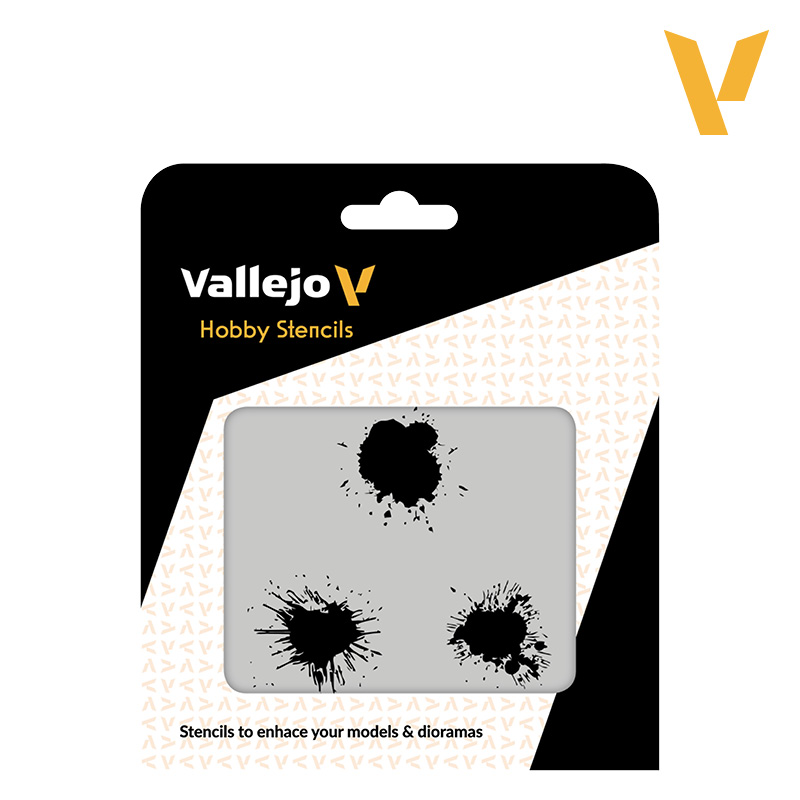 ТрафаретыдляпокраскиаэрографомVallejo-PaintStains