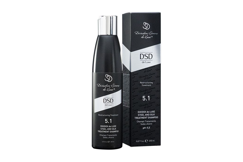 DsD de Luxe - 5.1 Dixidox De Luxe Steel And Silk Treatment Shampoo Восстанавливающий шампунь 200 мл  купить
