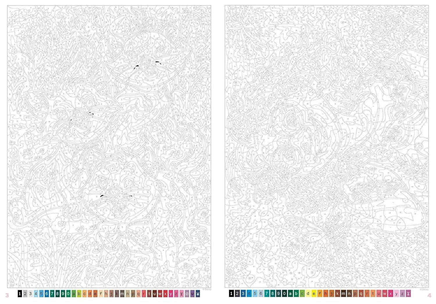 Раскраска по номерам Coloriages mysteres Disney - Les Grands classiques - Бемби, том 11, 128стр.