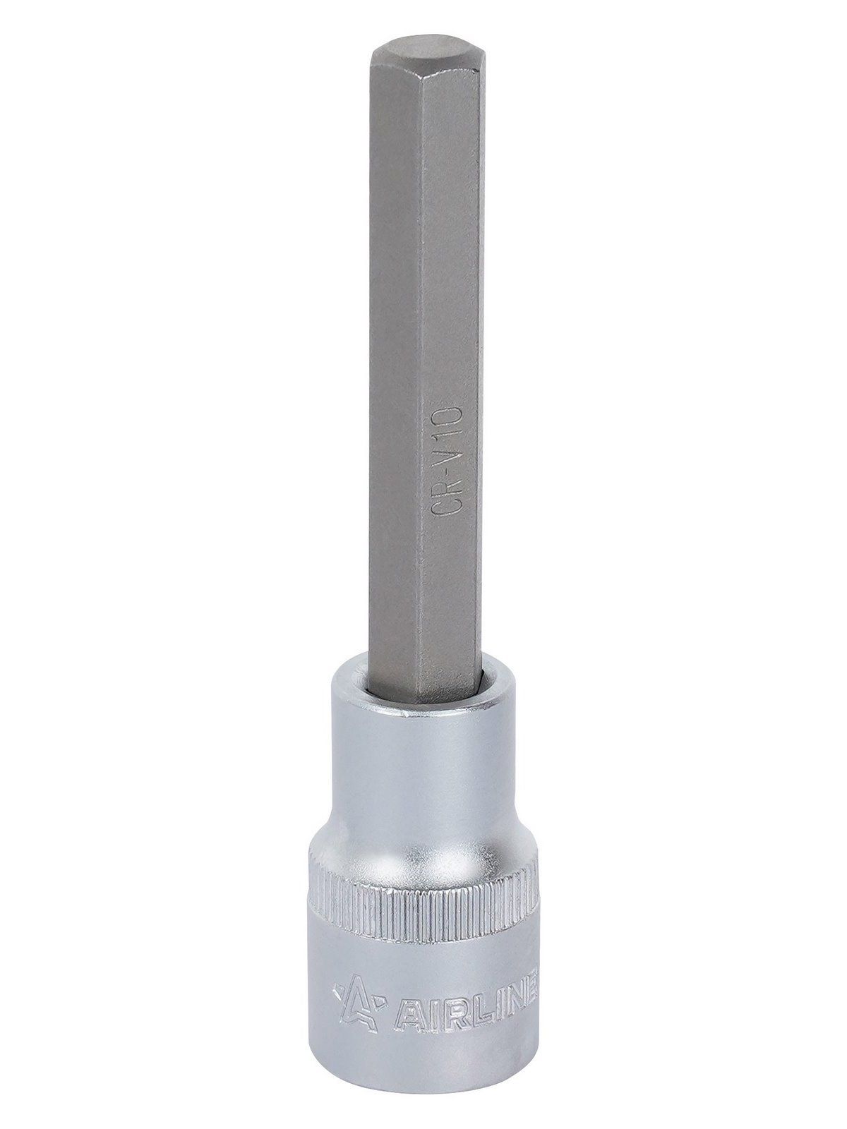 Головка со вставкой HEX 1/2"DR 10мм 100 мм (AT-BS-51)
