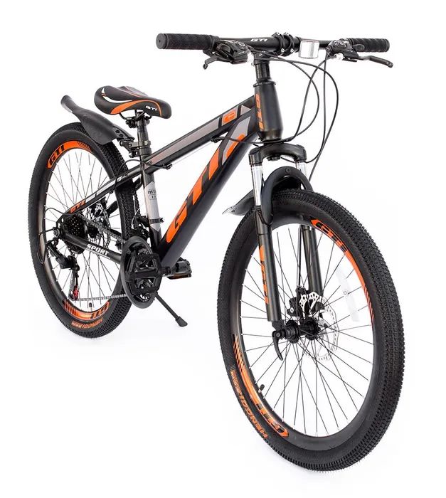 Велосипедспортивный24"GTI,21скорость,черный,24CJ2025