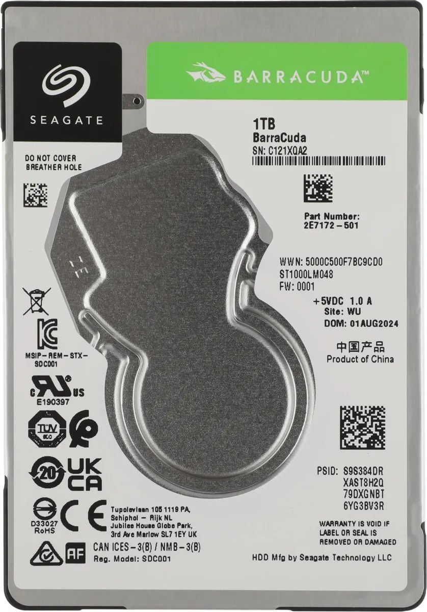 Seagate Barracuda 1 Tb ST1000LM048 купить на OZON по низкой цене